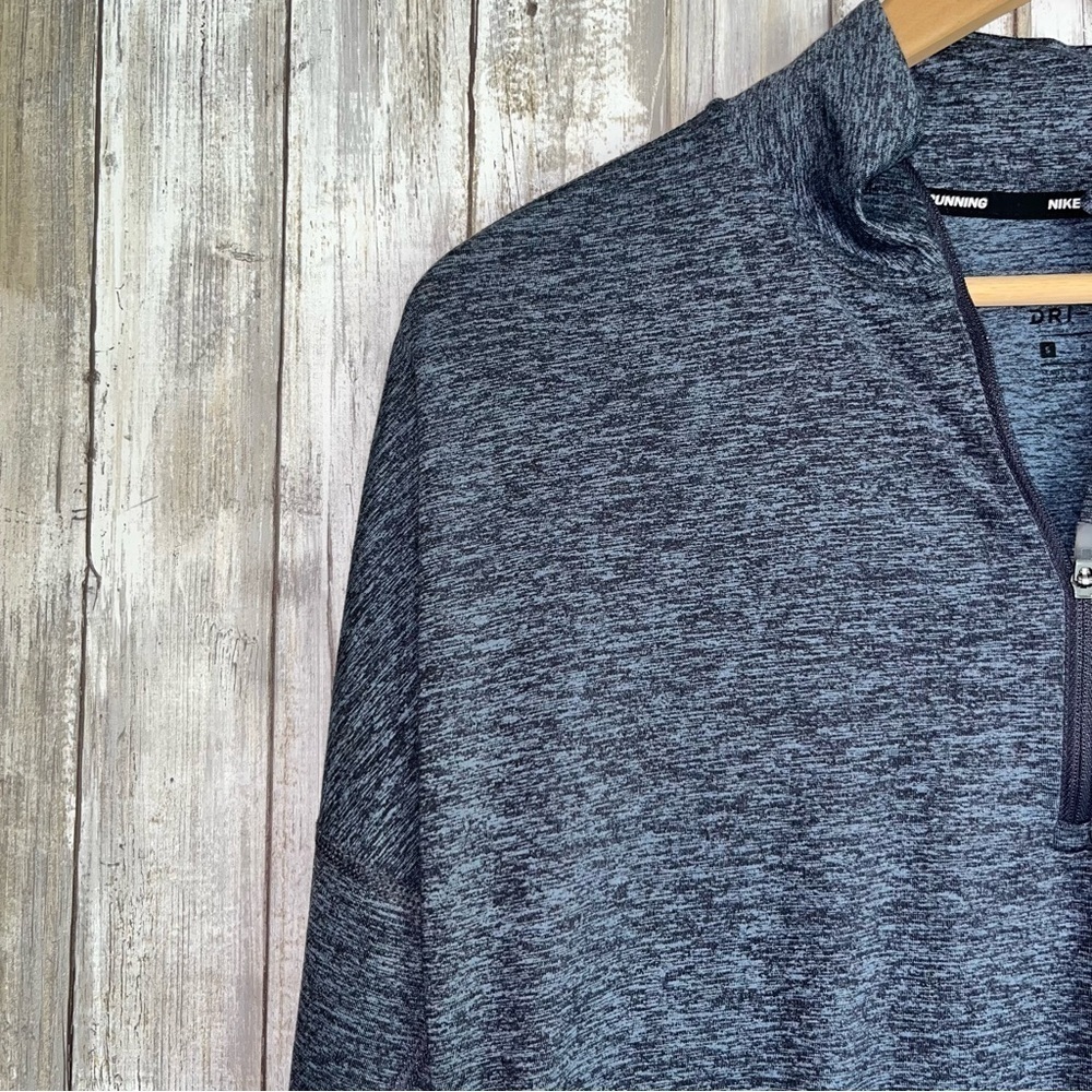 Nike Half Zip Heathered Jacket - Picture 5 of 7